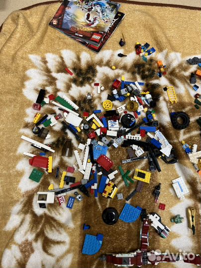 Целый пакет lego city ninjago драконы машины