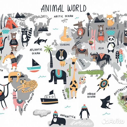 Детские фотообои 