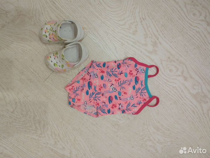 Crocs тапочки детские 19 размер
