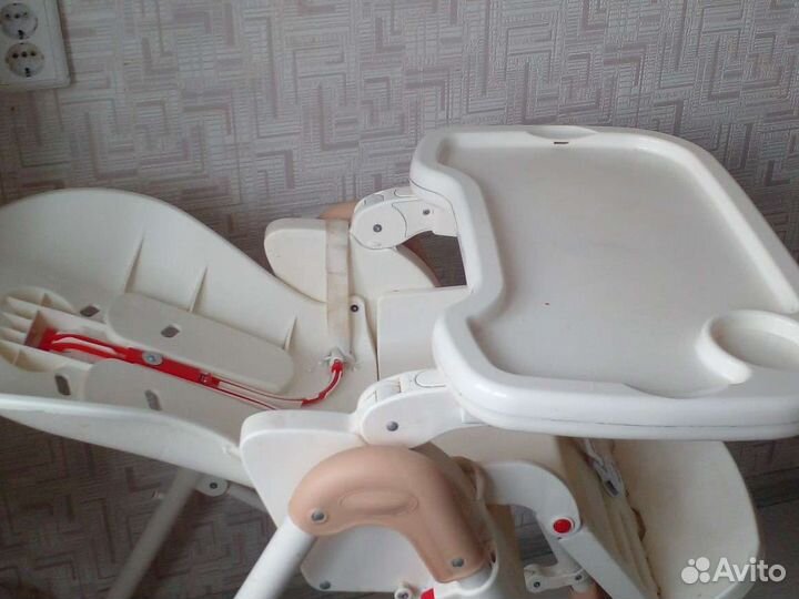 Детский стульчик для кормления happy baby