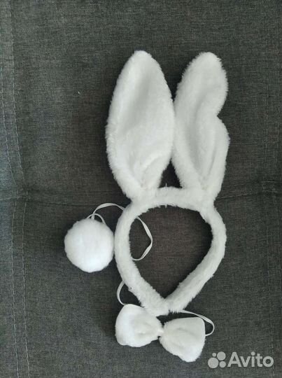 Ушки зайчика ободок