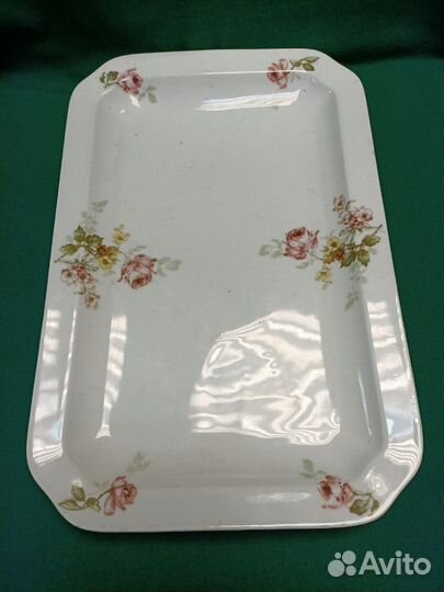 Блюдо фарфор. 19 век