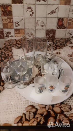 Рюмки бокалы