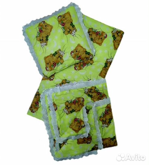 Набор в коляску бязь