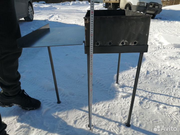 Мангал разборный сталь 3 мм