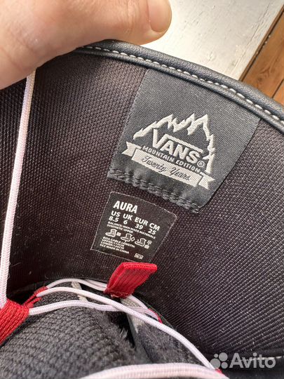 Ботинки для сноуборда vans aura 39