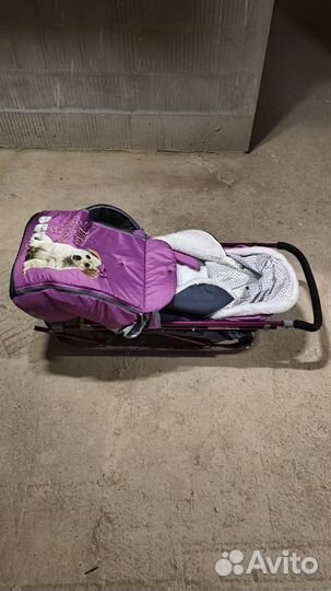 Санки коляска Ника
