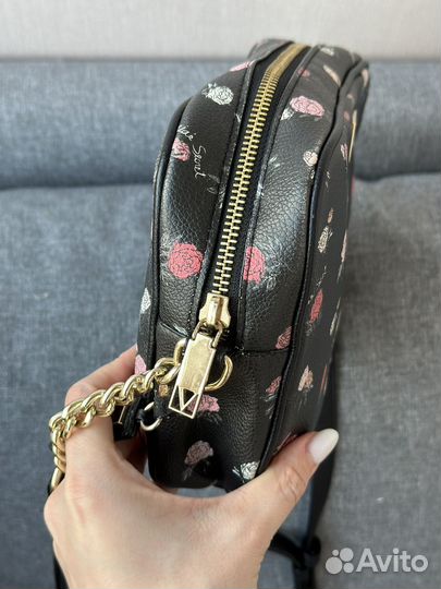 Сумка victorias secret черная кроссбоди