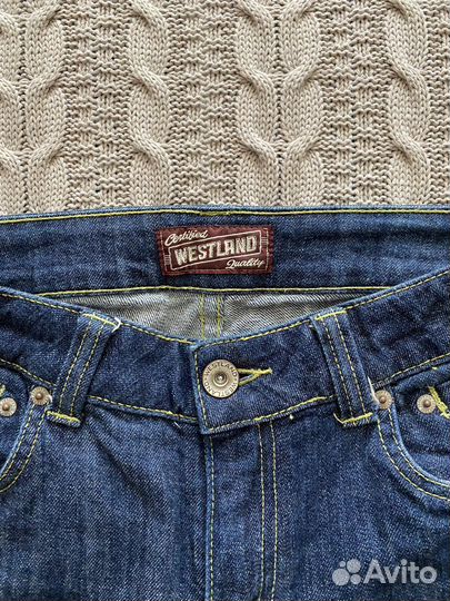 Джинсы женские 46 размер б/у