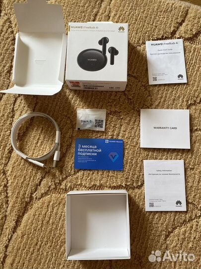 Коробка от Huawei FreeBuds 4i