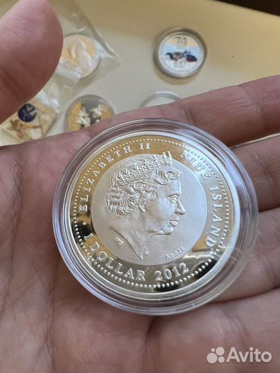 Ниуэ 1 доллар, 2012 Китайский гороскоп - Год змеи