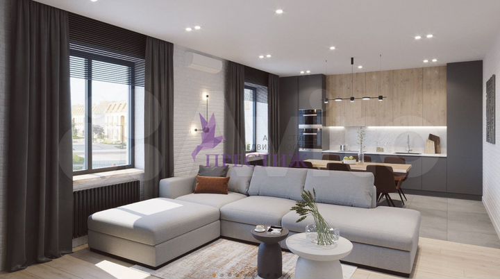 1-к. квартира, 37,7 м², 3/3 эт.