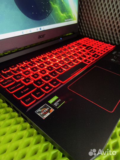 Игровой Ноутбук Acer Nitro5 Ryzen 7-4Th 144Hz