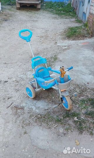 Прогулочная коляска велосипед