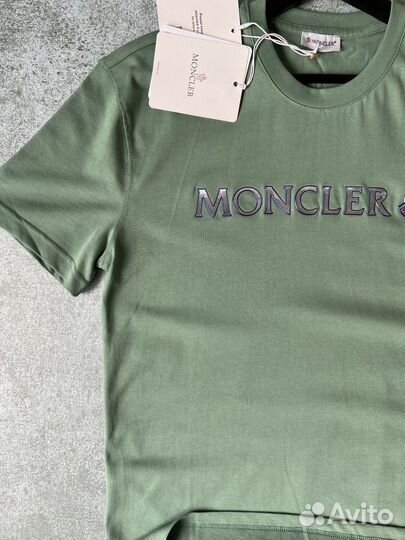 Футболка Moncler Премиум плотный хлопок