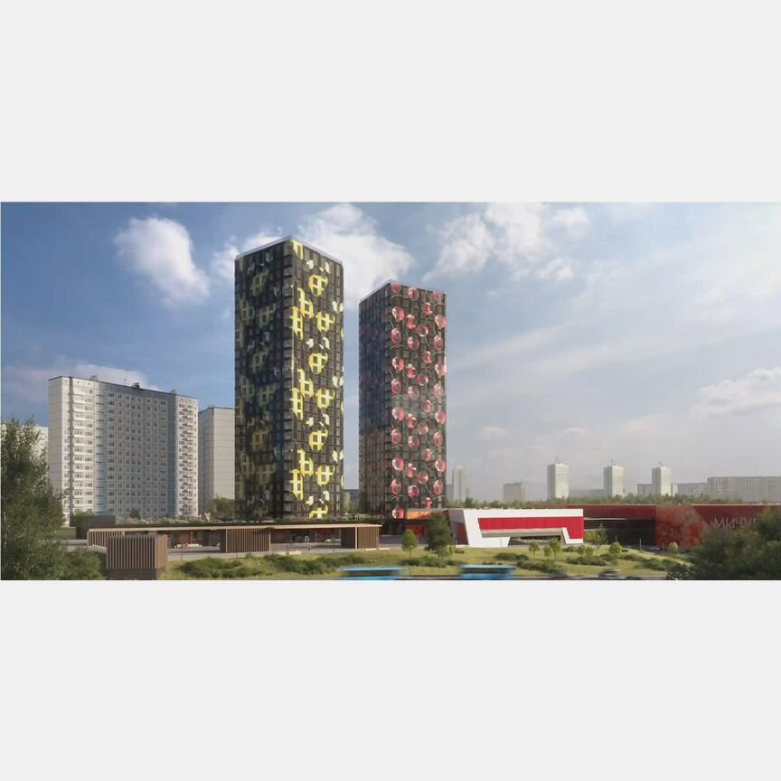 1-к. квартира, 42,4 м², 15/28 эт.