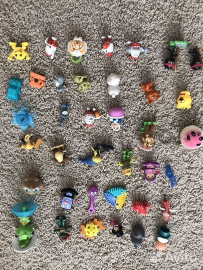 Смурфики, игрушки киндер, мозайка, скрепыши