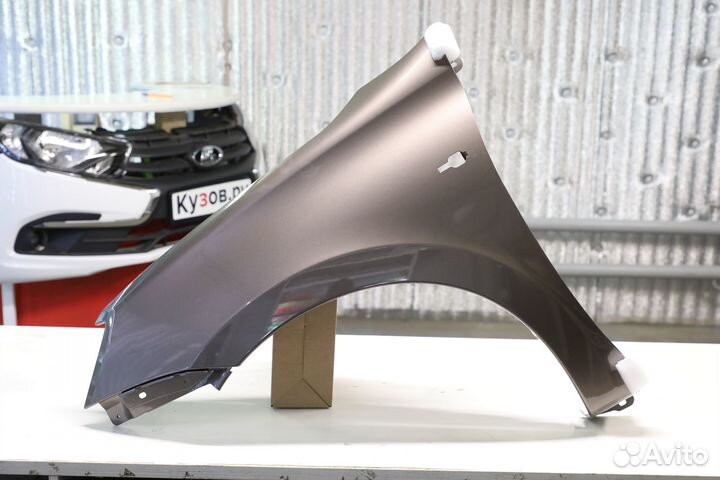 Крыло левое LADA Granta FL ваз 2190 кориандр 790