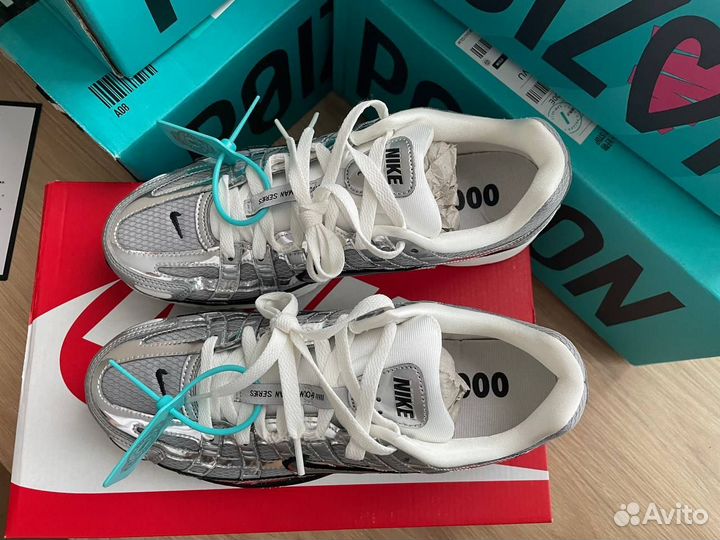 Nike p6000 silver оригинал