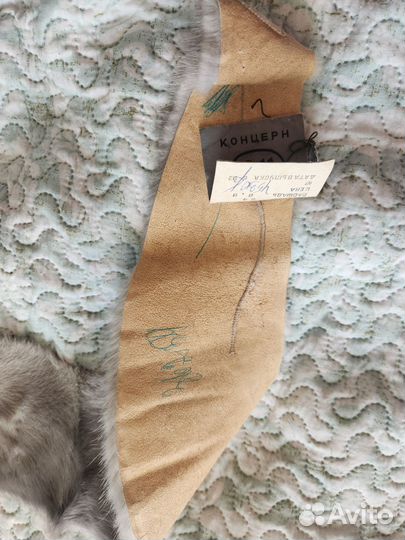 Новый меховой воротник норка СССР