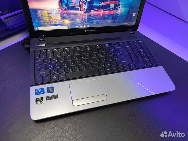 Ноутбук ракета Packard Bell (i7/ 16Gb/SSD, HDD)