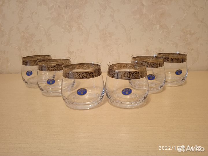 Набор стаканов для виски bohemia Чехия