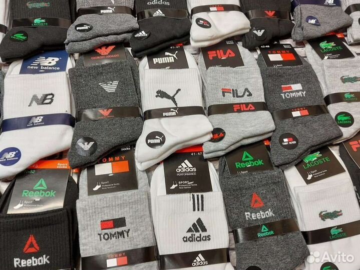 Носки Nike Adidas Puma Reebok