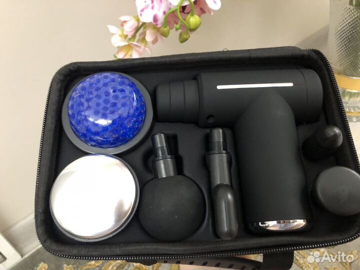 Массажер электрический с подогревом 6в1