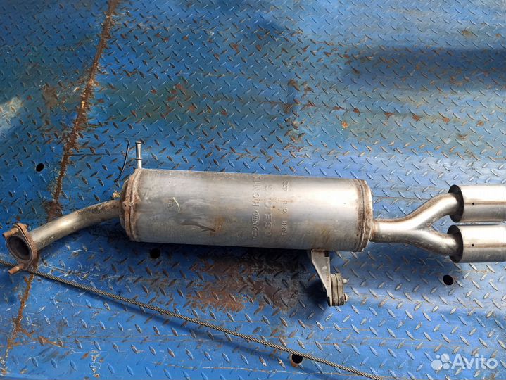 Выхлопная труба Kia Rio x-line