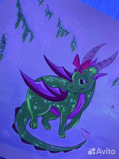 Новогодняя открытка 2024