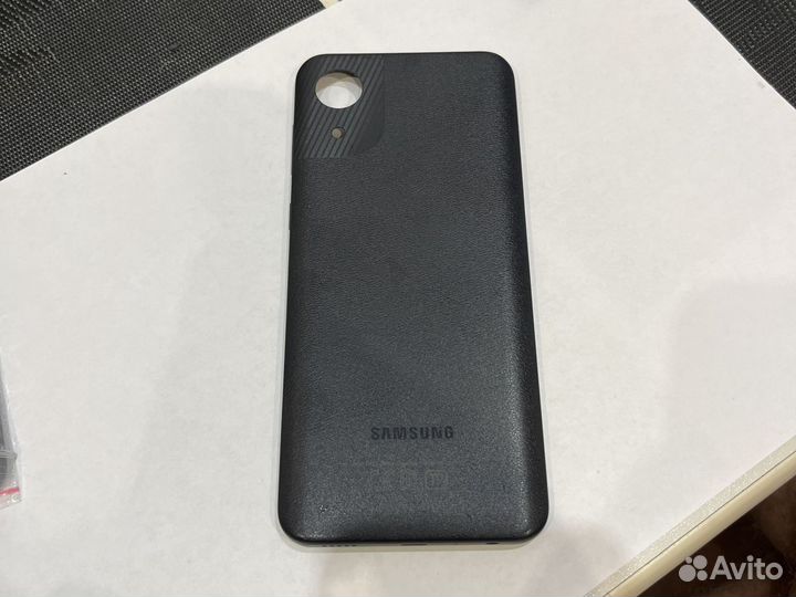 Задняя крышка Samsung A03 A032f оригинал