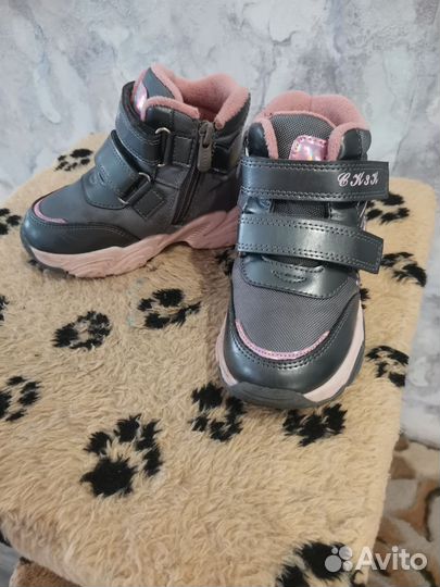 Ботинки демисезонные для девочки 25 размер