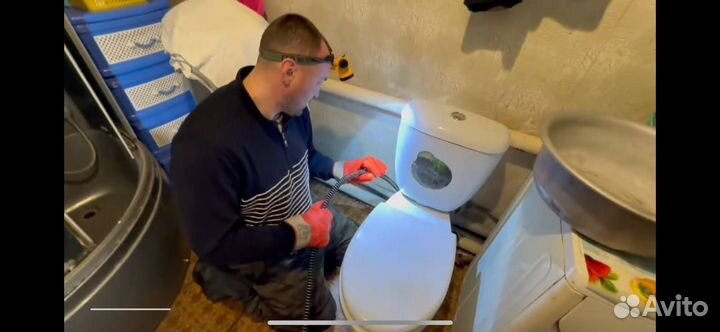 Гидродинамическая прочистка канализации Сантехник