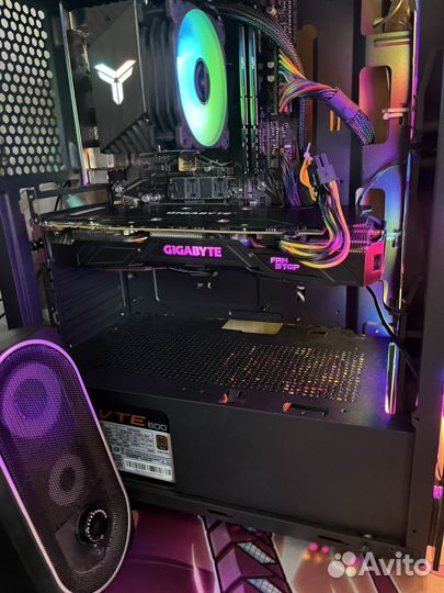 Игровой компьютер райзен 5 5500 и 1070 на 8 гб