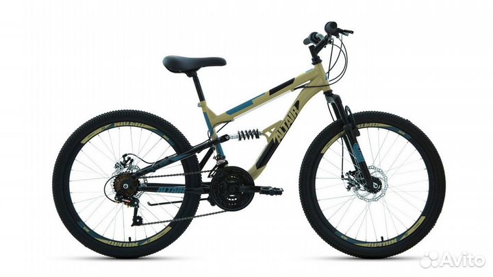 Велосипед Altair Mtb FS 24 disk(18ск.рост15)