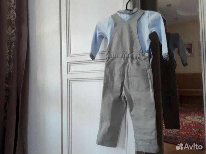 Костюм для мальчика 80 боди комбинезон