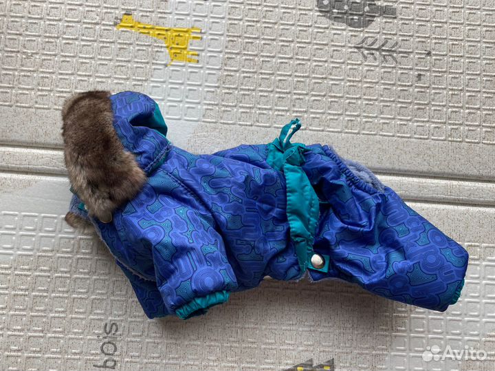 Комбинезон зимний для собак маленьких пород