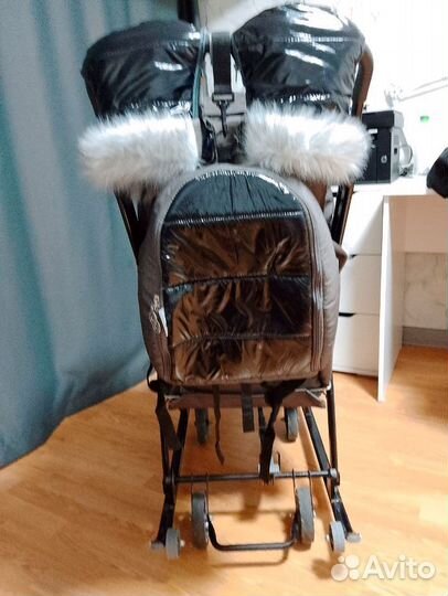 Детские санки коляска