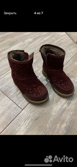 Ботинки зимние для девочки