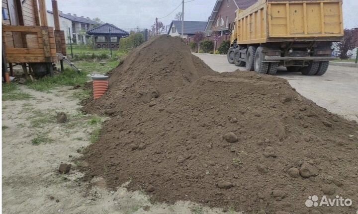 Грунт плодородный, чернозем без посредников