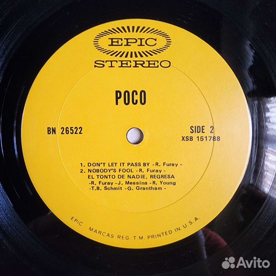 Poco 1st lp us 1st press