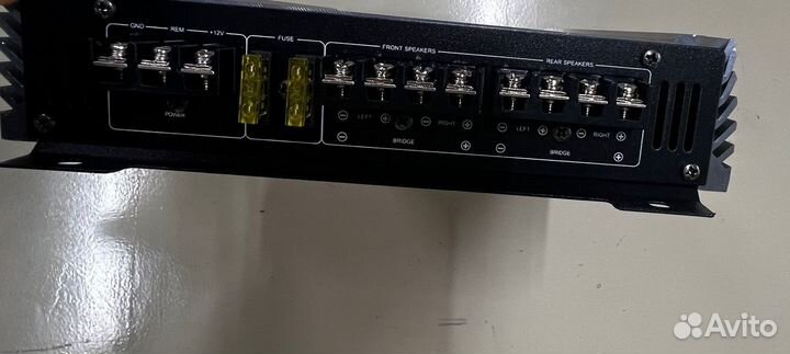 Автомобильный усилитель звука 4 канальный