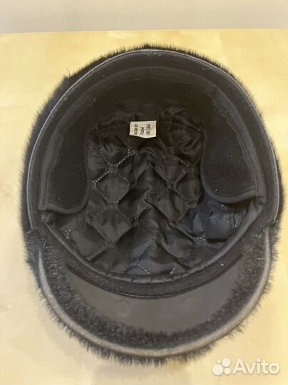 Меховая мужская кепка