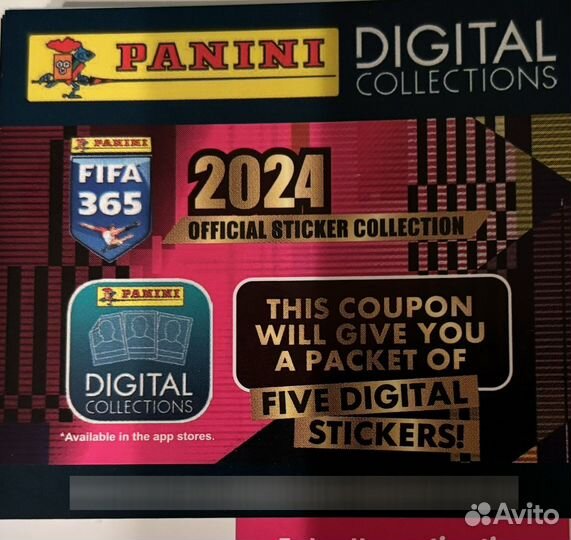 Карточки panini fifa 365 2024 digital