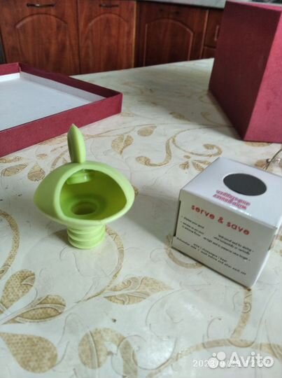 Пробка для бутылки, силиконовая, кувшинчик