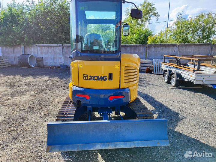 Мини-экскаватор XCMG XE35U, 2023