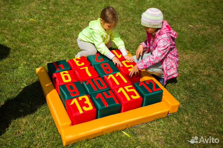 Наборы кубиков Пятнашки для игр и развития детей