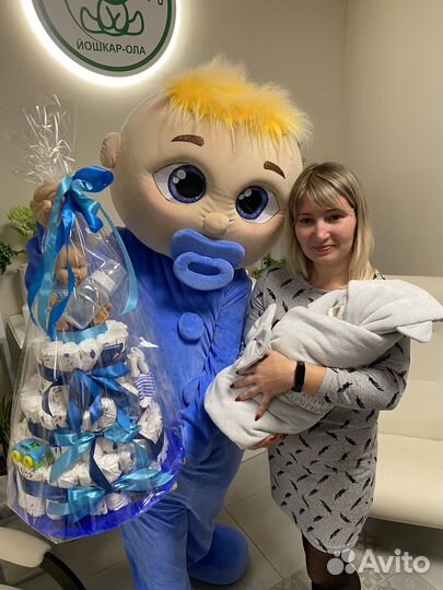 На выписку торт из памперсов