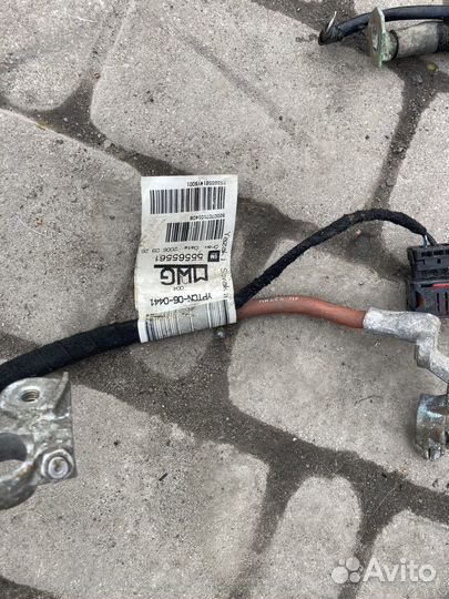 Плюсовой провод opel Astra h