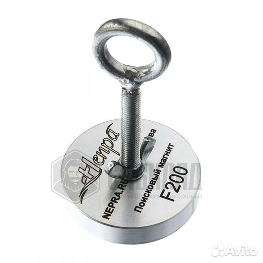 Односторонний поисковый магнит F200кг Н